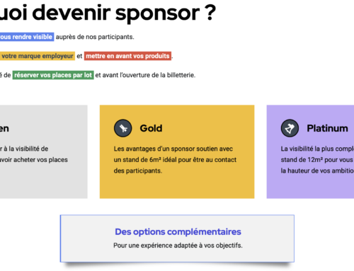 Ouverture Du Sponsoring